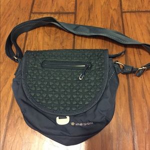 Dark Teal Sherpani purse
